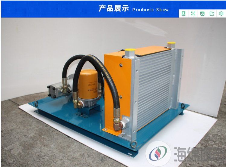 厂家直销自循环冷却系统 AH1417液压风冷却器 液压站冷却系统约3300.00元(图6)