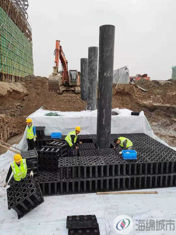 集大成海绵城市钢筋混凝土商砼池和PP模块雨水收集回用系统工程约500.00元(图11)